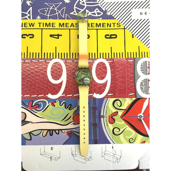 Swatch watch SEEROSE LG110 1994 Standard Ladies New Old Stock with new battery - Picture 5 of 6